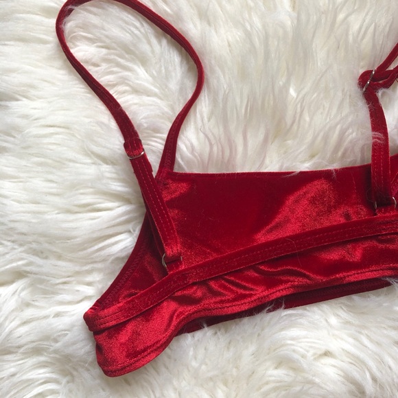 ZAFUL velvet bikini set - Picture 2 of 3